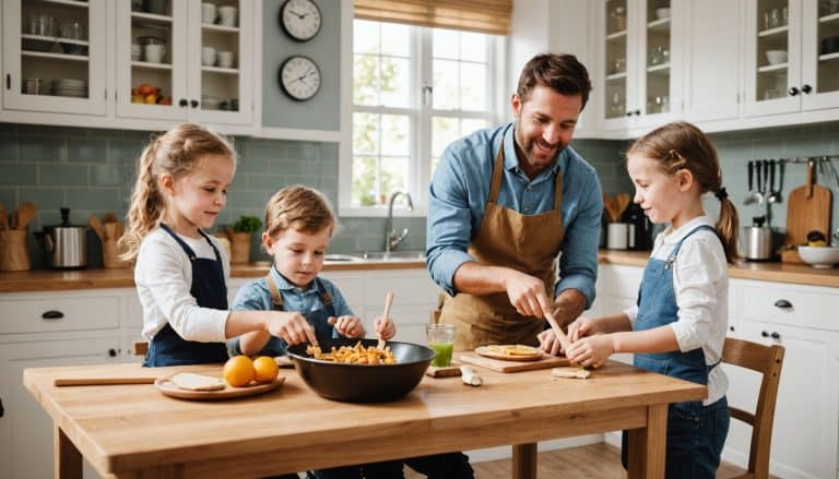 Comment transformer la cuisine en un véritable terrain de jeu éducatif pour vos enfants ?